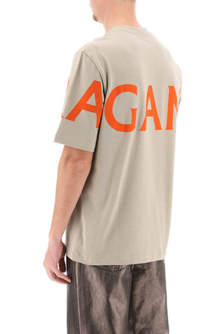 Short Sleeve T-shirt With Oversized Logo