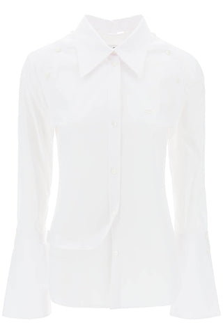Modular Cotton Poplin Shirt