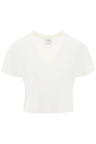 Cropped Logo T-shirt With