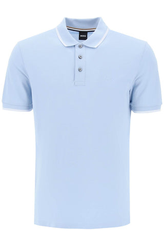 Polo Shirt With Contrasting Edges