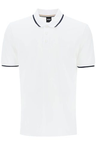 Polo Shirt With Contrasting Edges