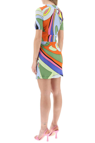 Multicolor Print Mini Dress
