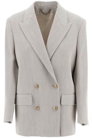 Double-breasted Blazer In H