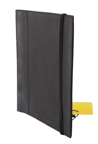 A.g. Spalding & Bros Bags Black Elegant Leather Passport Wallet - Sleek Travel Essential