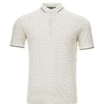 Dolce & Gabbana Clothing White / IT48 | L White Polka Dots Cotton Polo Shirt