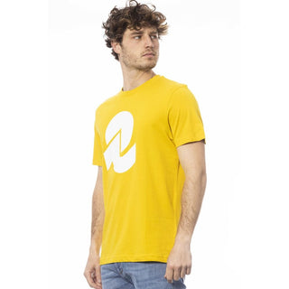 Invicta Clothing Sunny Yellow Crew Neck Logo Tee