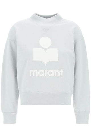 Isabel Marant Etoile Earrings moby sweatshirt with flocked logo