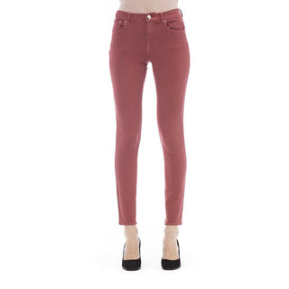 Jacob Cohen Clothing Burgundy / W27 Elegant Burgundy Slim-Fit Jeans