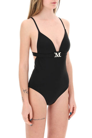 Max Mara Beachwear Earrings one-piece swimsuit with cup