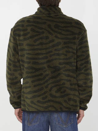 Moncler X Selehe Bembury Clothing GREEN / S Teddy zip-up sweatshirt