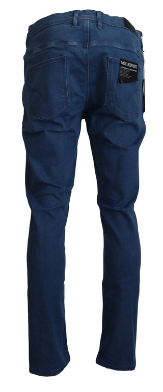 Neil Barrett Clothing Blue / IT50 | L / Material: 93% Cotton 4% Elastane 3% Polyester Blue Cotton Stretch Men Casual Denim Jeans