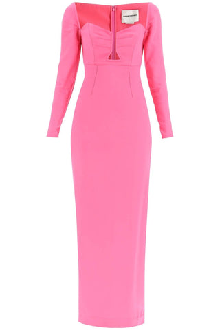 Roland Mouret Earrings maxi pencil dress with cut outs