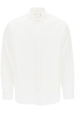 Sacai Clothing thomas mason cotton poplin shirt