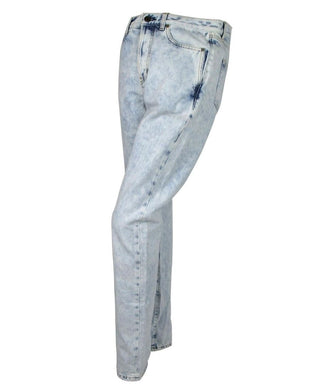 Saint Laurent Clothing Blue / W29 Women's Blue Cotton Snow Wash Denim Jeans