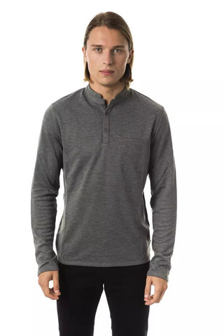 Army Long Sleeve Polo With Chest Pocket