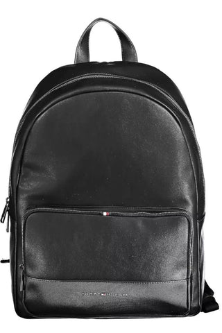 Tommy Hilfiger Bags Black Sleek Urban Backpack with Laptop Compartment
