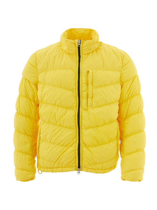 Woolrich Clothing Yellow / IT48 | L Elegant Yellow Quilted Lightweight Jacket