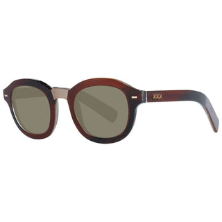 Zegna Couture Sunglasses Brown Brown Men Sunglasses